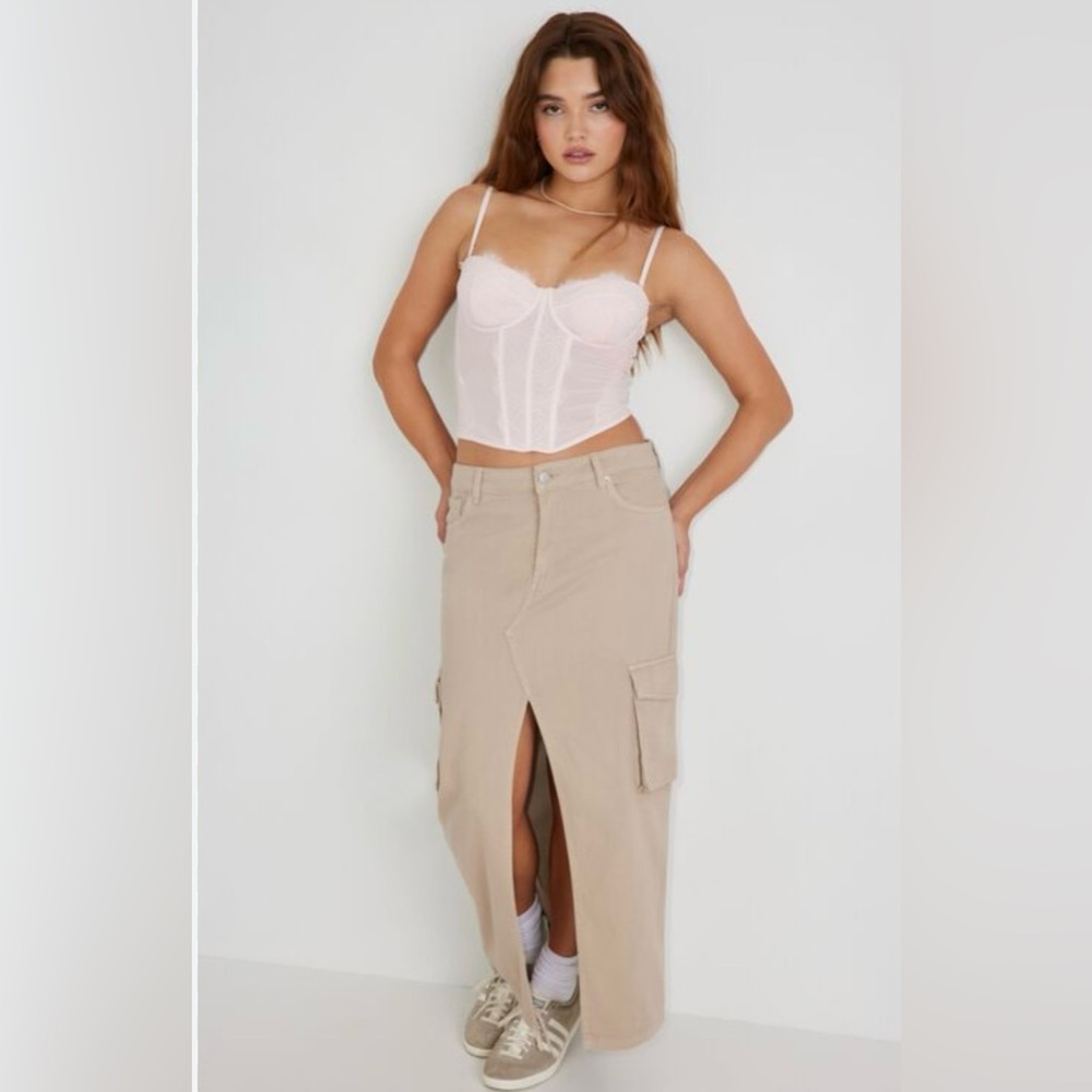 NWT Garage Cargo Skirt